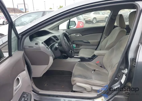 2012 Honda Civic Lx из США, поврежденный, VIN 19XFB2F51CE352504